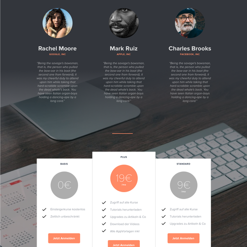 Education website with the title 'Web Design - Codingtutor.de (2)'