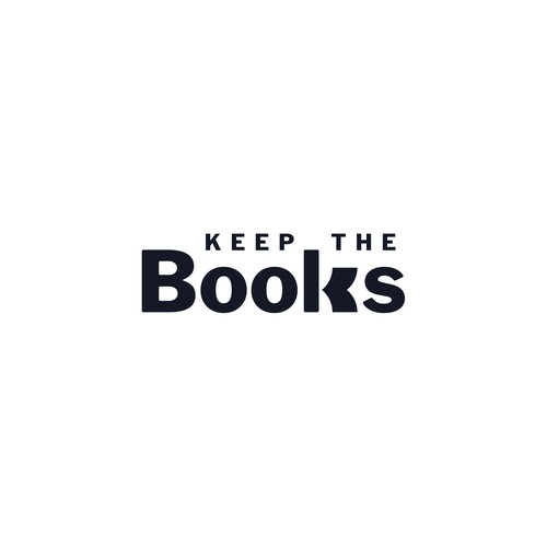 Book brand with the title 'Keep the Books'
