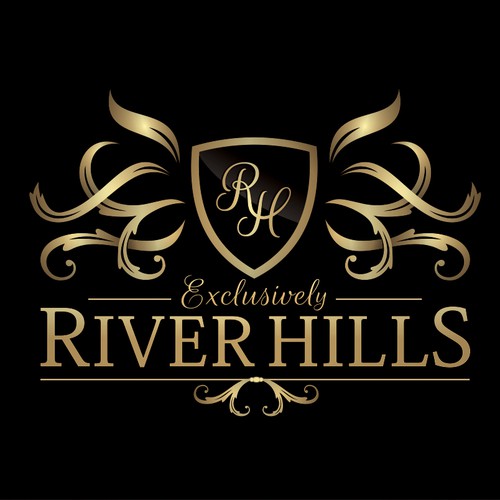 Jimdo design with the title 'Logo and Website design for Exclusively River Hills'