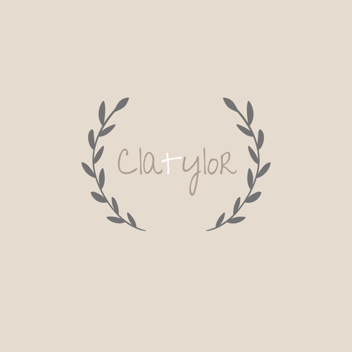 Vine logo with the title 'Minimal Logo for a Couple Team Designing Invitations, etc.'