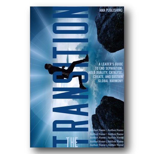 Transition design with the title 'The Transition Cover Design '