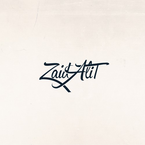 Signature design with the title 'Logo Concept for Zai Ali T'