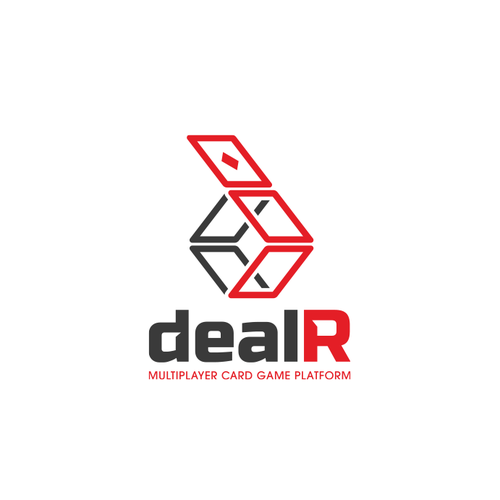 Card logo with the title 'Logo for dealR'