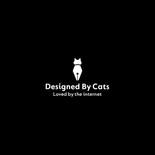 Cat brand with the title 'designed by cat'