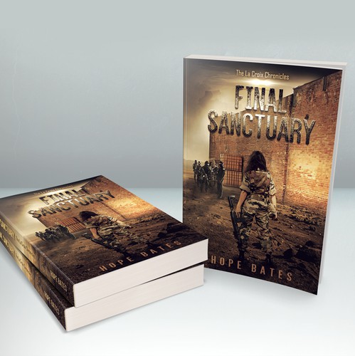 Military book cover with the title 'Book cover design '