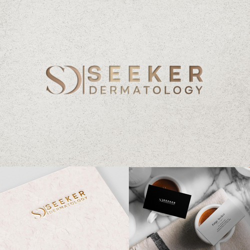 Cosmetics brand with the title 'seeker dermatology'