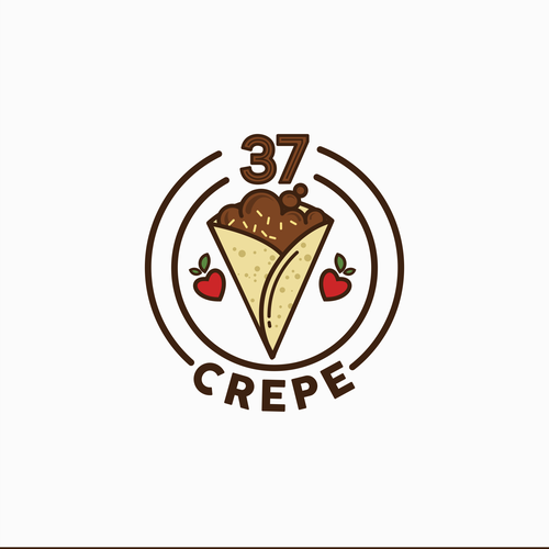 Yummy logo with the title '37 Crepe'