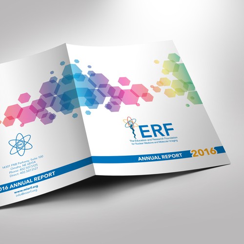 Report design with the title 'Annual Report Design'