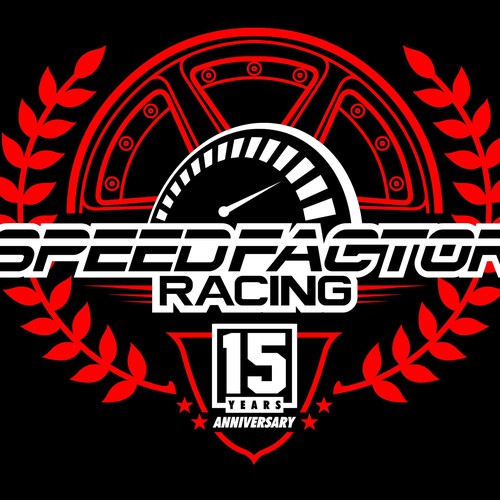 Car t-shirt with the title 'Speed Factor Racing'