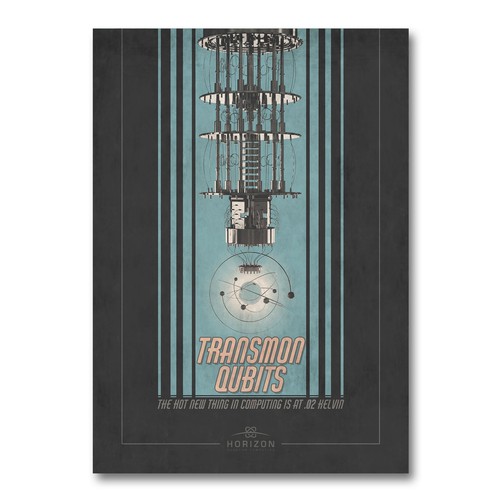 Quantum design with the title 'Quantum computer'