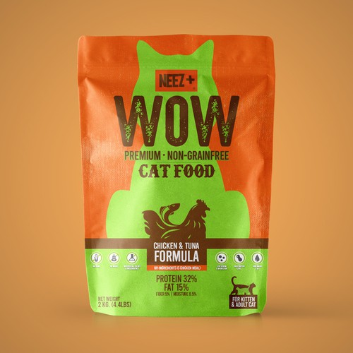 Stand-up pouch packaging with the title 'Stand Up Pouch Design'