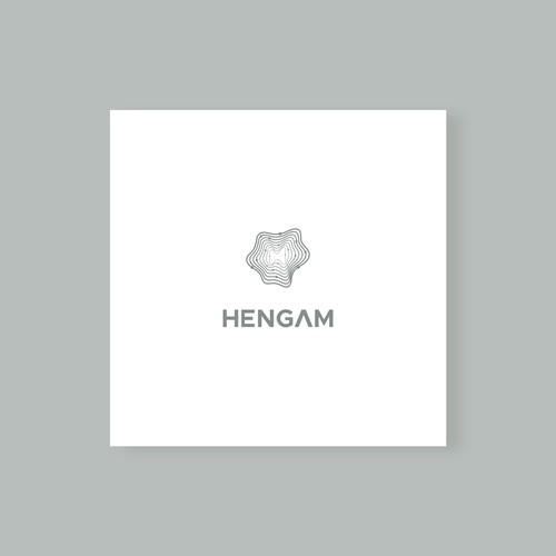 Island logo with the title 'Artificial Intelligence logo'