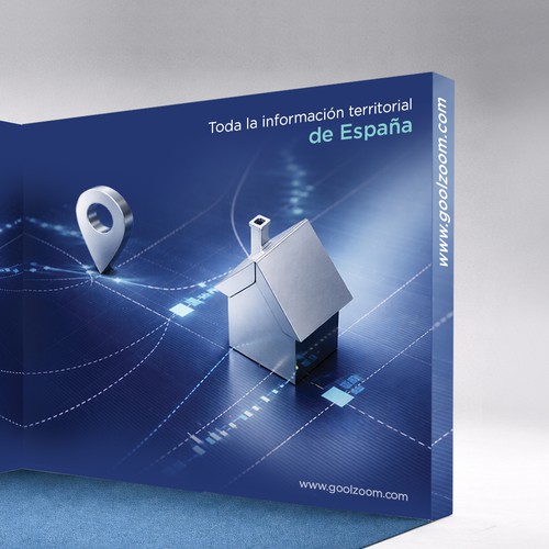 Event design with the title 'Goolzoom Event Stand Design'