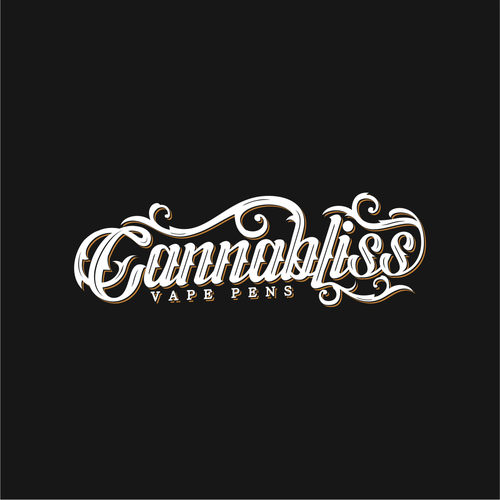 Vape logo with the title 'Cannabliss'