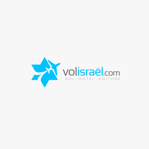Fly logo with the title 'volisrael.com'