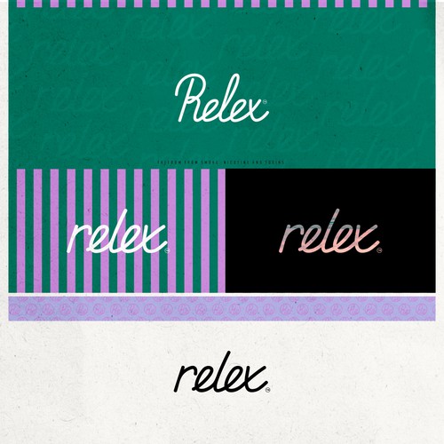 Font design with the title 'Hand drawn logo design'