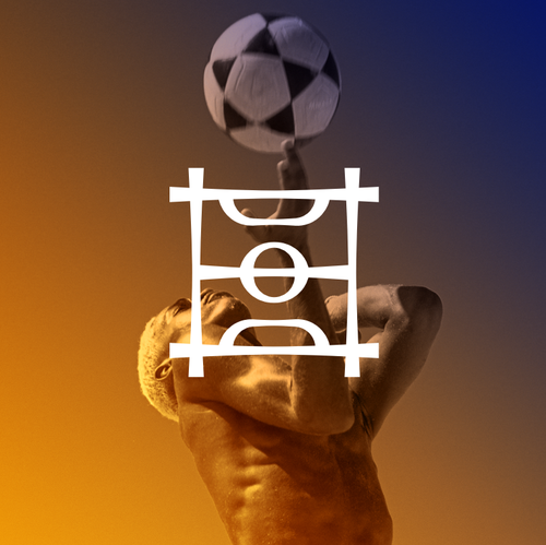 B logo with the title 'Beyound The 4 Lines Logo Design'