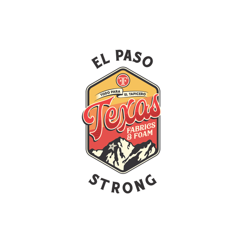 Rustic t-shirt with the title 'Texas El Paso Strong T-shirt'