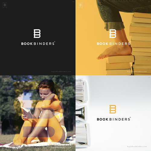 Sexy brand with the title 'New Bookstore Logo'