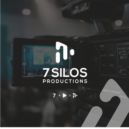 Film reel logo with the title '7 Silos logo'