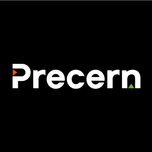 Financial advisor logo with the title 'A Minimal Creative Logo For Precern Firm'
