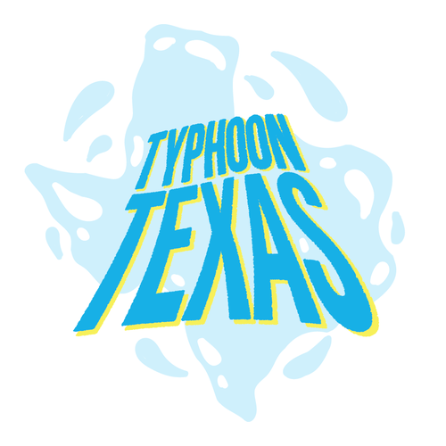 Splash logo with the title 'Water Park Splash Backdrop Logo'