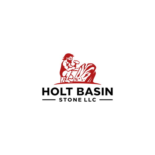 Residential logo with the title 'simple logo designs stone basin'