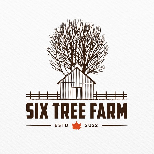 Maple design with the title 'Bold Logo for Farm'
