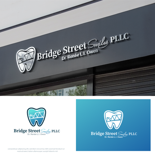 Street logo with the title 'Bridge Street Smiles Dental logo.'