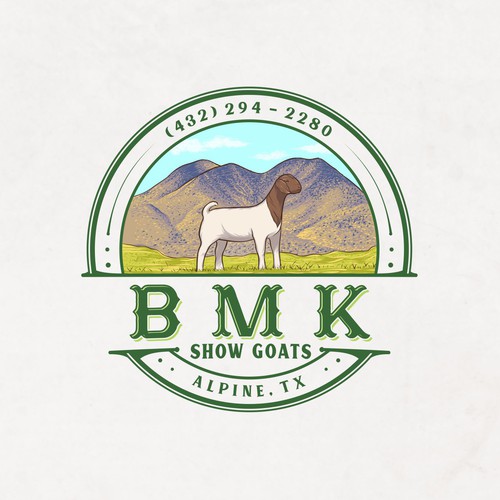 goat farm logo design