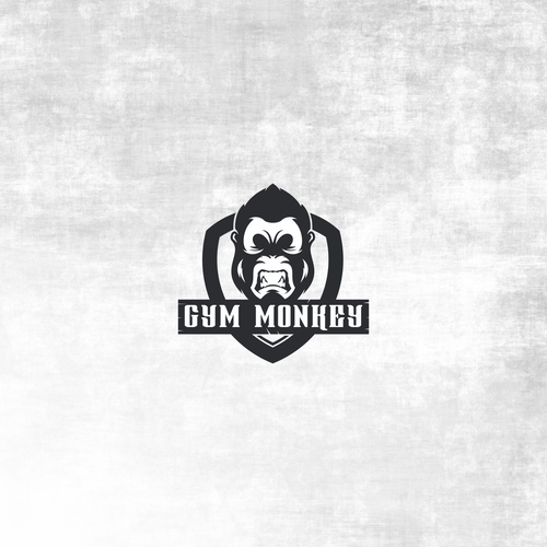 Angry logo with the title 'Gym Monkey'