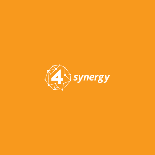 IT brand with the title 'Logo Concept for 4synergy'