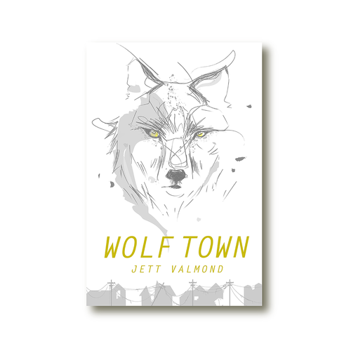 Wolf book cover with the title 'Wolf Town'