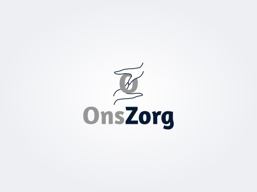 High five logo with the title 'Nieuw logo gezocht voor zorginstelling'