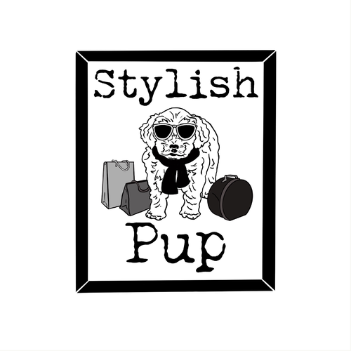 Stencil design with the title 'Diva Doggie'