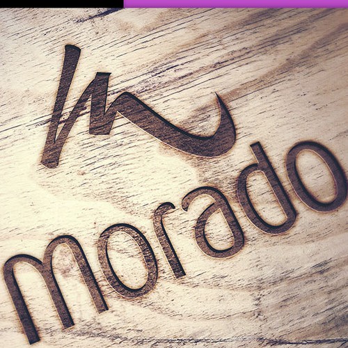 Woodcraft logo with the title 'logo concept for Art & Designs business'