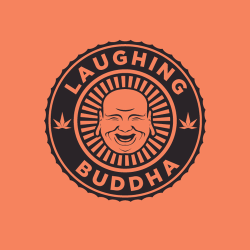 Marijuana brand with the title 'Laughing Buddha'