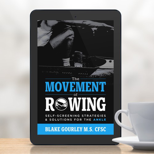 Black book cover with the title 'Movement of Rowing'