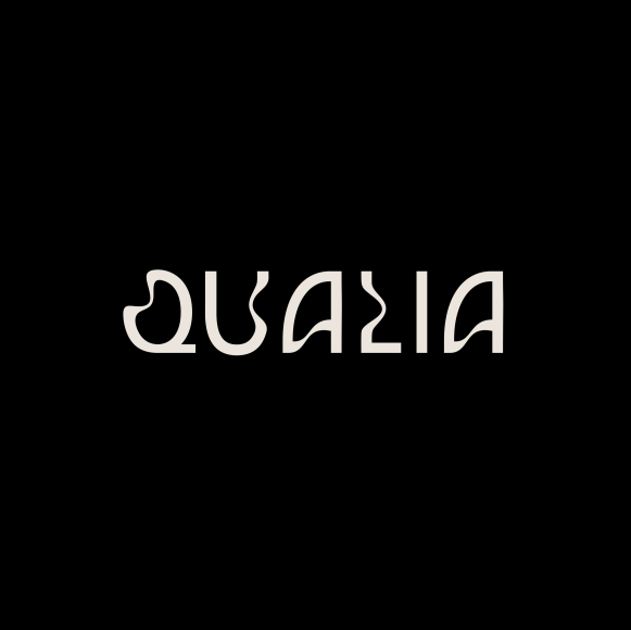 Fluid design with the title 'QUALIA'