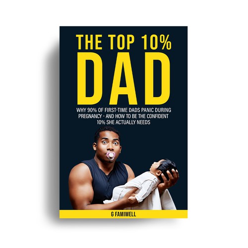 Amazon book cover with the title 'THE TOP 10% DAD '