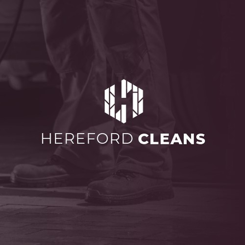 Cleaning company logo with the title 'Logo Design for Exterior Cleaning and Restoration Company'