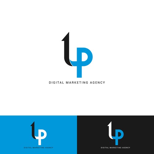 Online marketing design with the title 'Digital Marketing Company Logo Design'