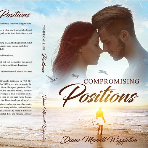 Romance book cover with the title 'Compromising Positions'