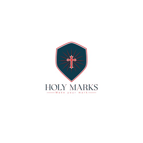 Holy design with the title 'Holy Marks'