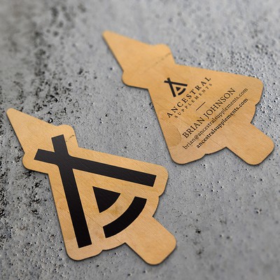 Concept For Ancestral Supplements Business Card 