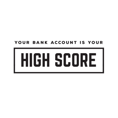 Business t-shirt with the title 'High score'