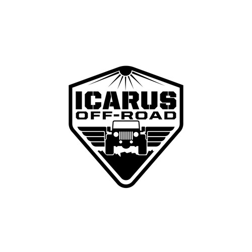 Off-road logo with the title 'Logo for a friends' Off-Road Club'