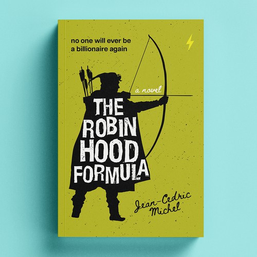 Typography book cover with the title 'The Robin Hood Formula'