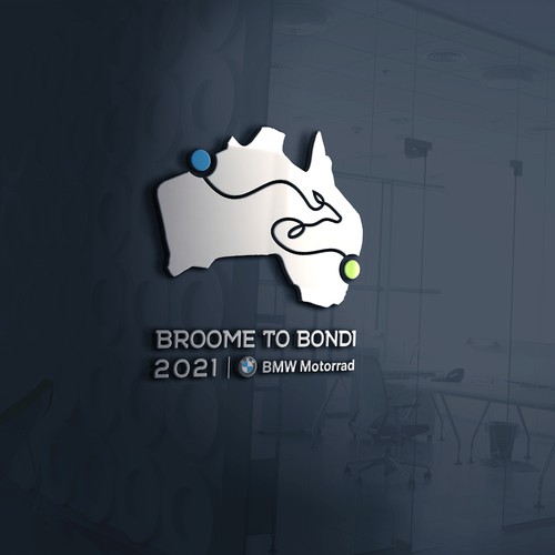 Rally design with the title 'BROOME TO BONDY'