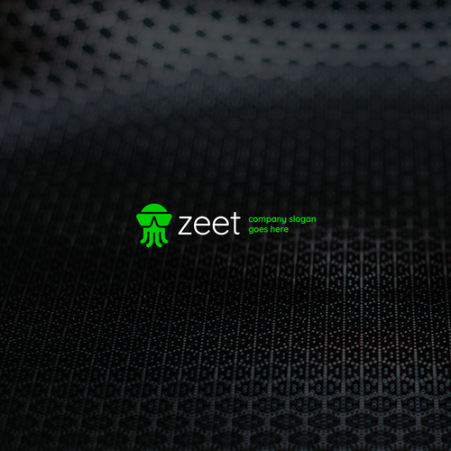 Glasses design with the title 'Zeet'